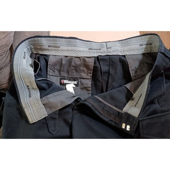 Blauer Mens Dark Navy Police Uniform Tactical Pockets Pants 8655 Size 42 Regular - Picture 10 of 11
